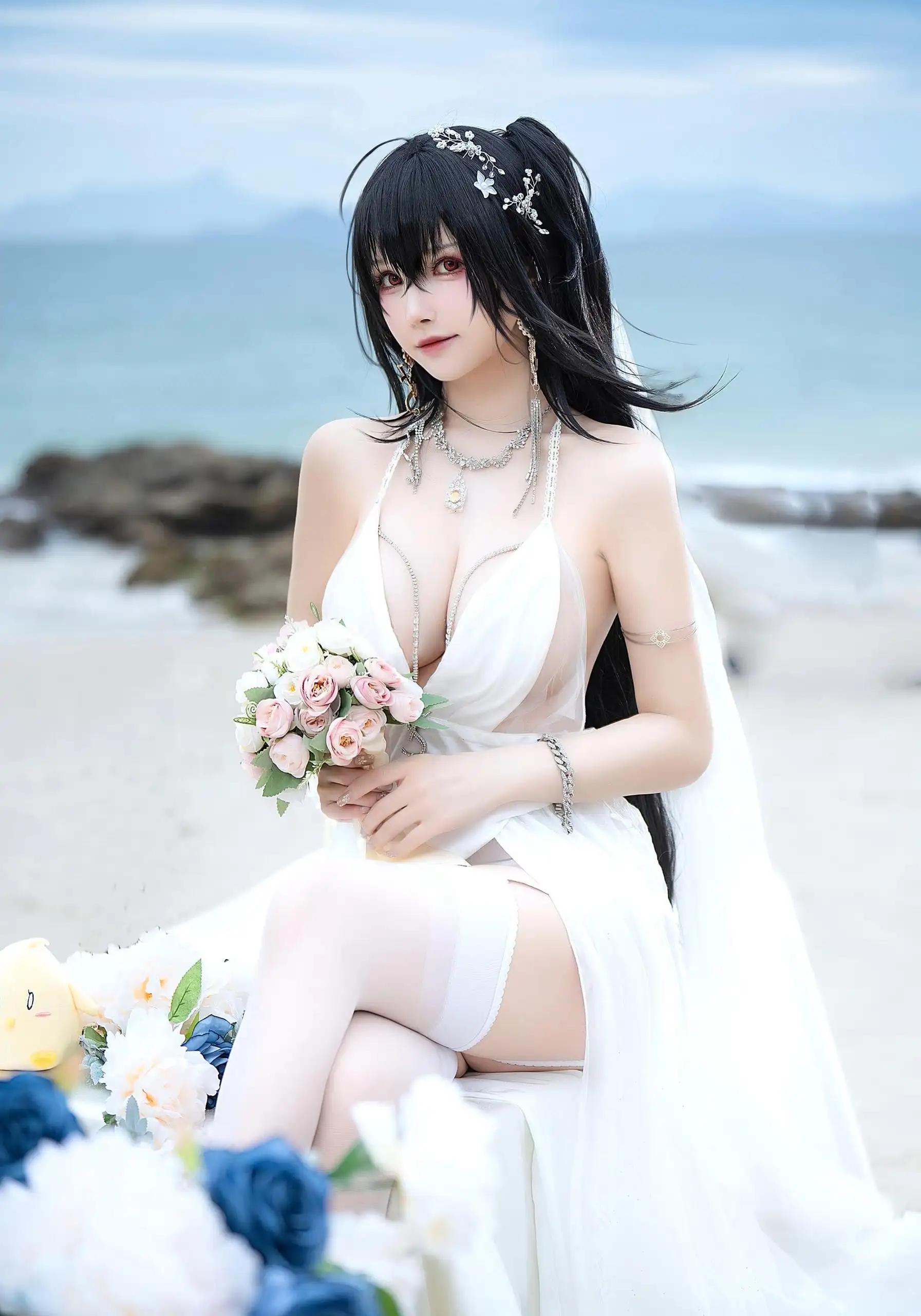 一千只猫薄禾 Cosplay私密制服诱惑写真套图合集