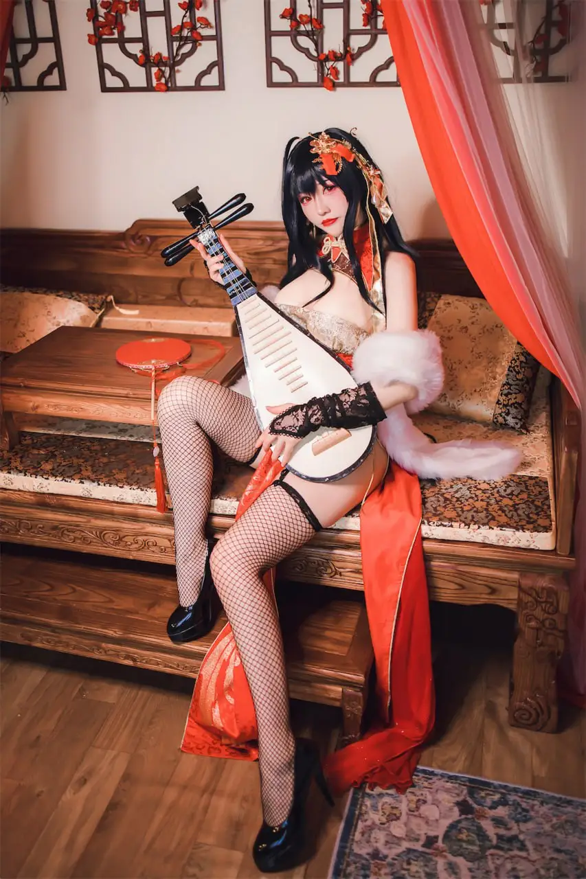 Coser衣衣 丝袜诱惑Cosplay写真图包合集